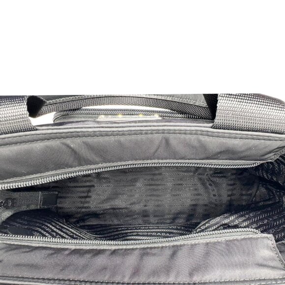 Prada  Baby Re-Nylon Crossbody Bag Black - Picture 12 of 16